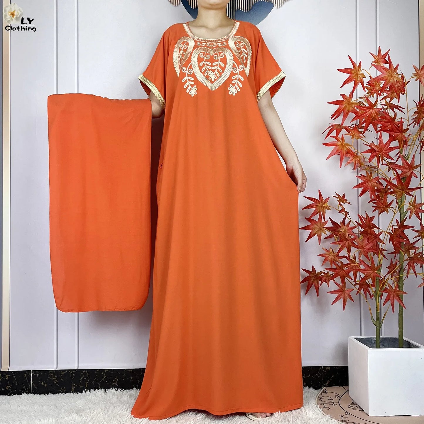 Neue Sommer-Kaftan-Abaya 2023, afrikanische Kleider für Frauen, traditionelle Kleidung, Islam-Gebetskleidung, Türkei, muslimische lose Robe, Ramadan