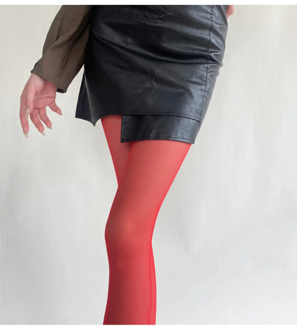 Blue Green Ultra-thin Nylon Thigh High Stockings Pantyhoses Women Sexy Women Tights Velvet Sexy Lingeries Hosiery Body Stockings