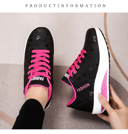 Frauen Turnschuhe Mode Frauen Vulkanisierte Schuhe Hohe Qualität Wohnungen Schuhe für Frauen Zu Fuß Plattform Plus Größe Zapatillas Mujer.