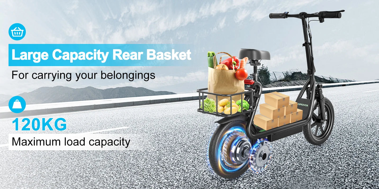 2025 New ATSANT ES2/ES2 PLUS Electric Scooter with Seat 500W 35KM/H 54.6V10.4/22.5Ah 45/100KM 14Inch Tyres With Smart APP EBlike.