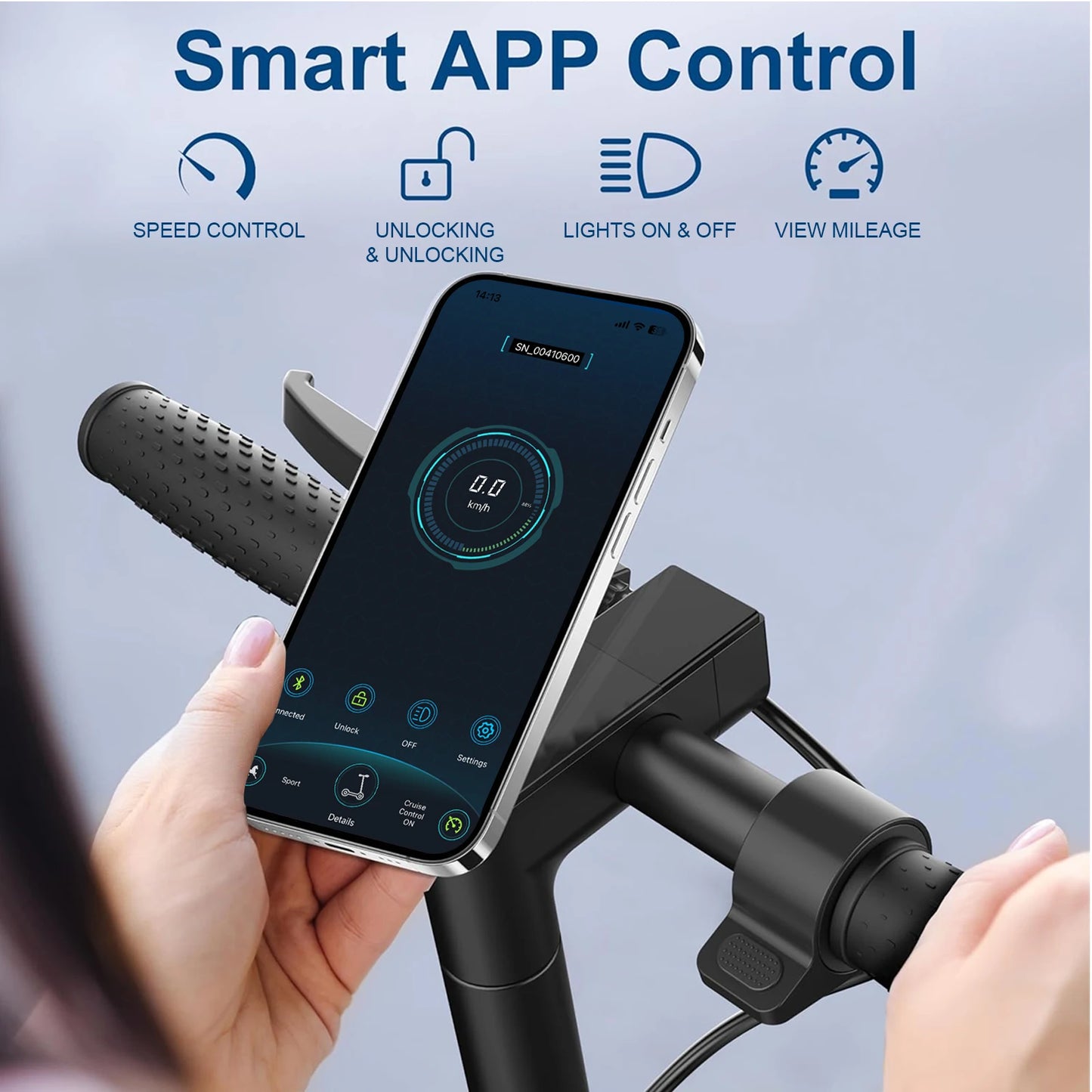 ATSANT ESMAX Electric Scooter 500W 42V14.5Ah 40KM Long Range 10Inch Pneumatic Flatproof Tyres Foldable Smart Adult Kick EScooter.