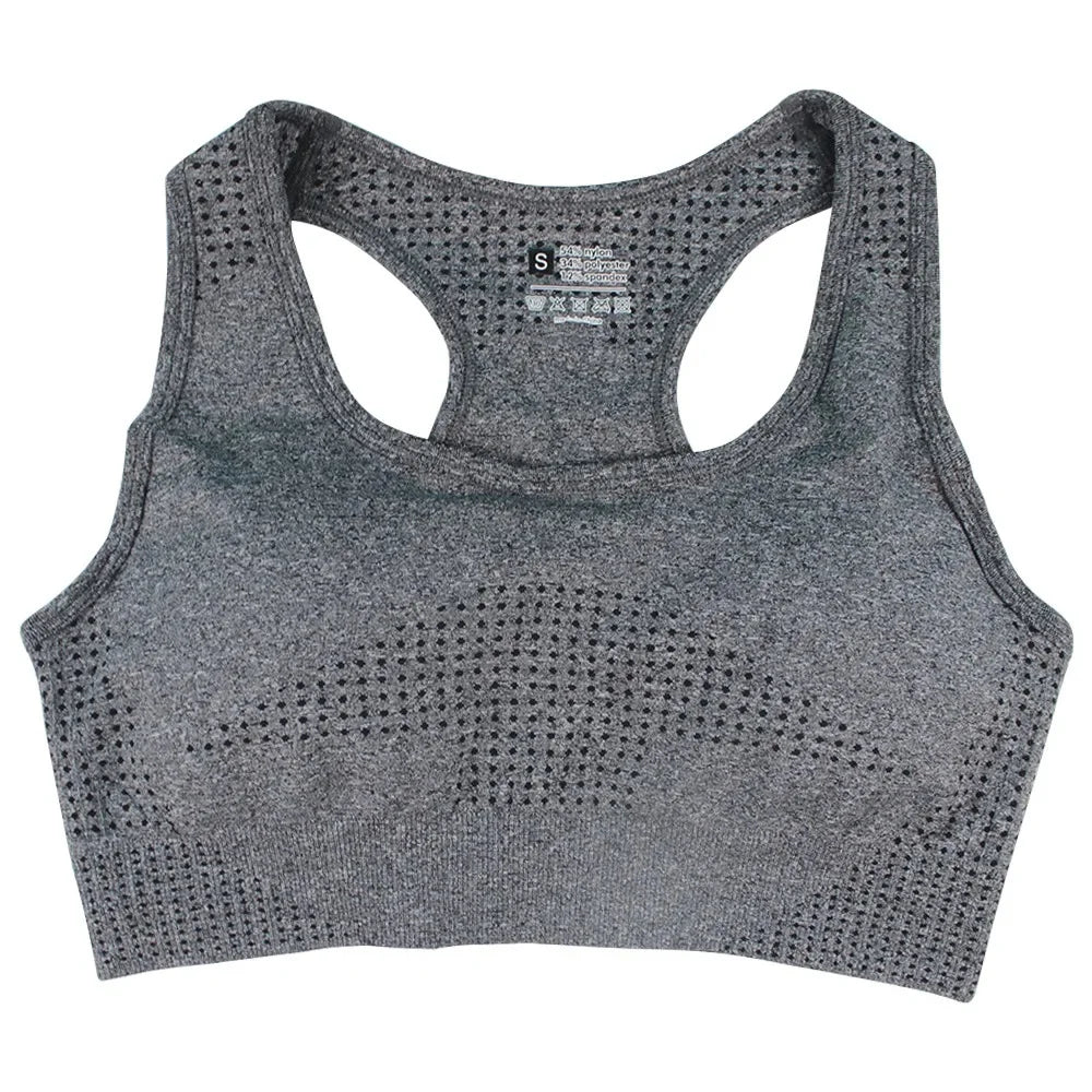 Seamless Dot Dot Yoga Suit High Waist Outdoor Sports Vest Running Quick Dry Top Fitness Yoga Pants Set Exercise Workout Clothes