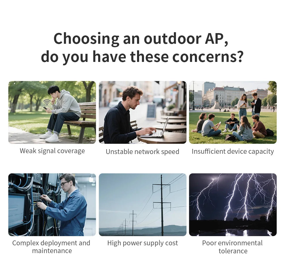 COMFAST BE3600 WIFI7 Outdoor AP Router 2.4G/5.8G Dual Dand Long Range signal Extender Amplifie wireless WiFi Repeater waterproof.