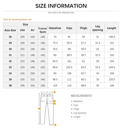 97% Cotton Men's Casual Pants Autumn Fashion Comfortable Elastic Slim Straight Business Trousers Black ArmyGreen Khaki.