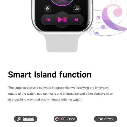 2025 New Original For Apple Watch Series 10 Women SmartWatch GPS Track Bluetooth Call NFC IP68 Waterproof Compass Men SmartWatch