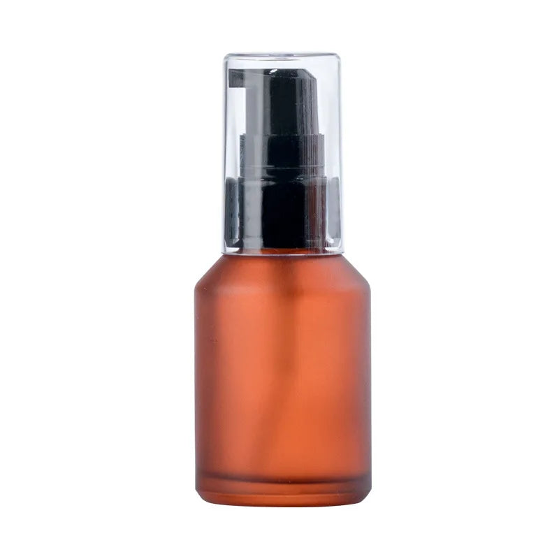 15/30/60ML Amber Clear Glass Spray Bottle Refillable Perfume Fine Mist Atomizer Dispenser Lotion Pump Liquid Dropper Bottles.