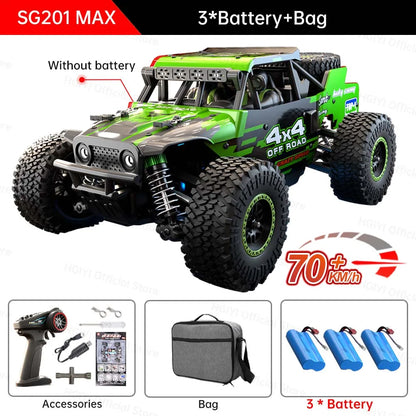 ZLL SG201 MAX 1:20 High Speed Drift Racing Car 70KM/H Brushless Motor 4WD RC Off Road Car Monster Trucks Toys For Kids Gifts