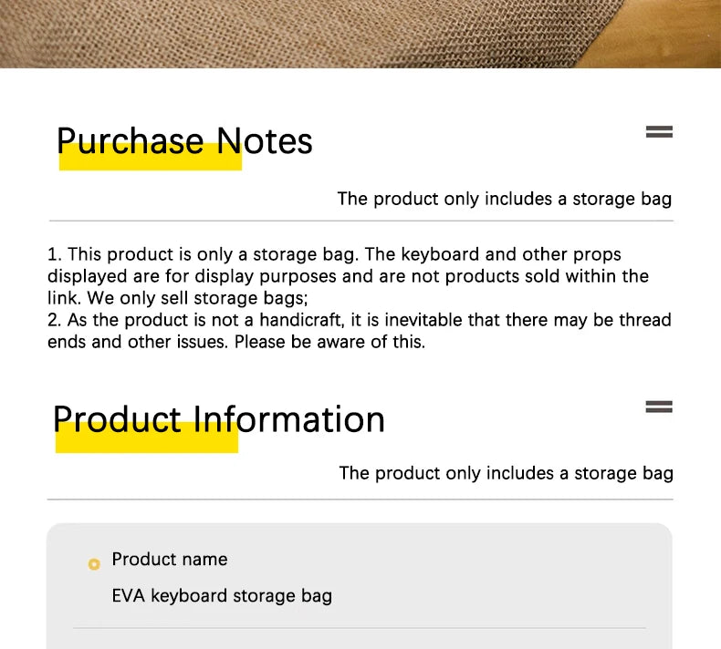 Dustproof Water-Resistant Mechanical Keyboard Case Storage Bag - EVA Hard Shell Fits 61/68/75%/TKL/98%/Full-Size Keyboards.