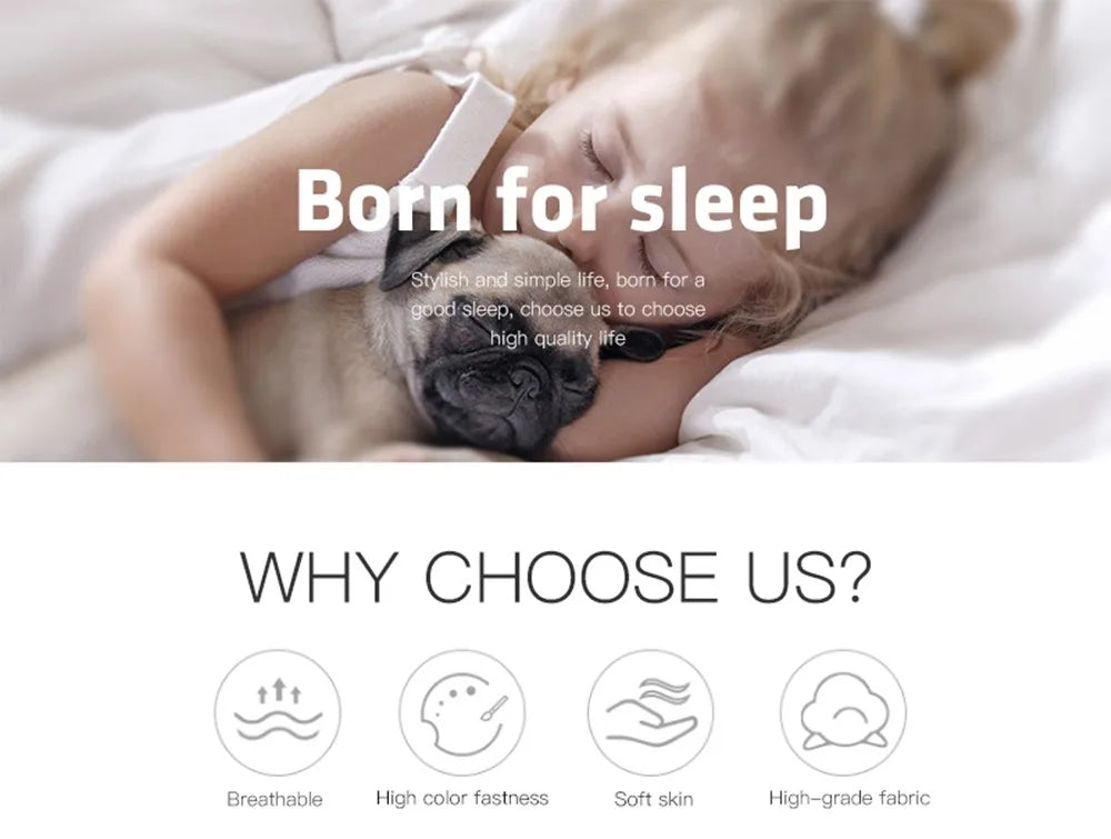 Home Living Luxury 3D Wolf Print 2/3Pcs Comfortable Duvet Cover PillowCase Bedding Sets Queen And King EU/US/AU Size.