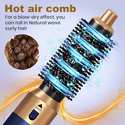 New 5 In1 Multi Hair Straightener Hair Styler Curling Iron Hair Dryer With Hair Brush Hairdryer For Hair Dryer Hair Multi Style.
