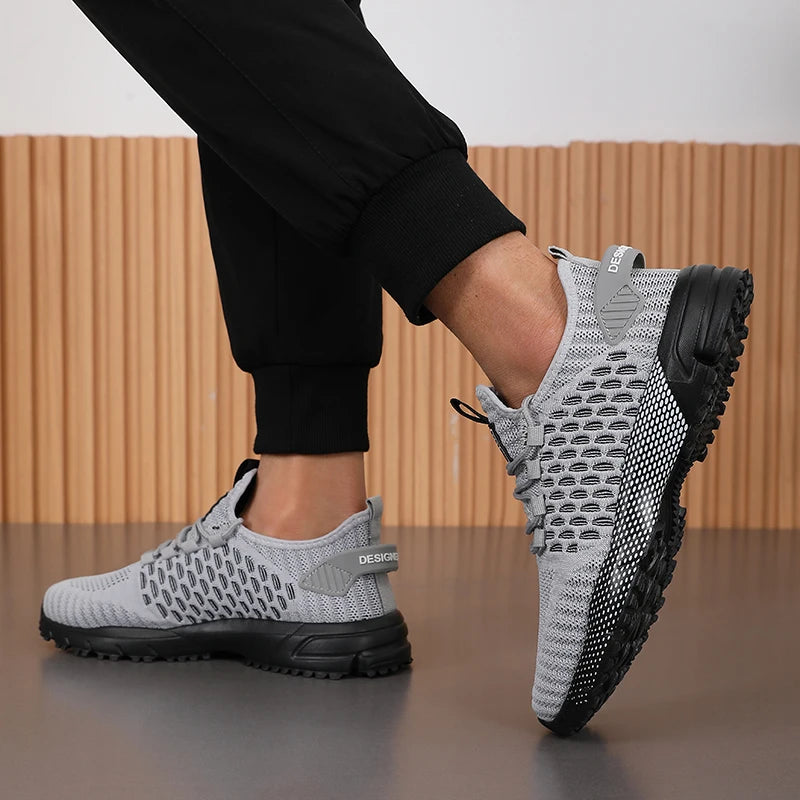 2025 Shoes for Men High Quality Male Sneakers Breathable Fashion Gym Casual Light Walking Plus Size Footwear Zapatillas Hombre
