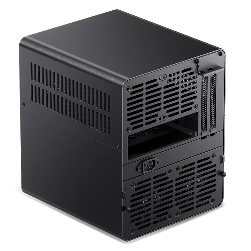 Jonsbo N3 NAS ITX Mini Case All-In-One Aluminum Office Desktop Chassis 8 Hard Disk Location Support 250mm Graphics Card PC Case.