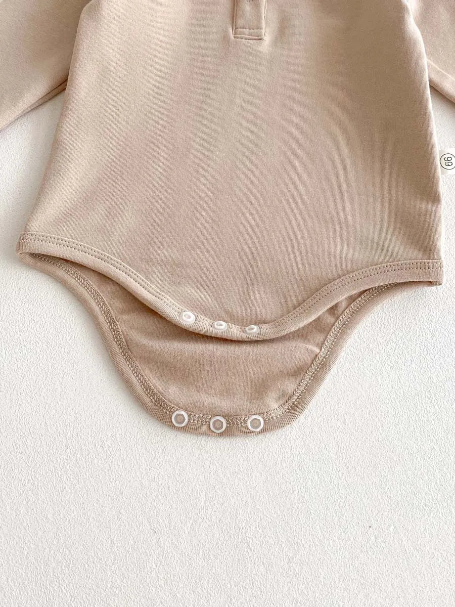 2025, Herbst und Winter, neu für Kinder, Babys, Jungen und Mädchen, Peter-Pan-Kragen-Outfits, Kleinkinder-Overalls, Samt-Bodys, warm halten