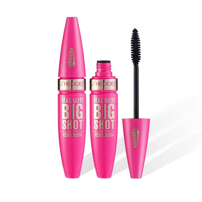 Thick, elongating, waterproof, sweat-proof, non-smudged, long-lasting mascara.