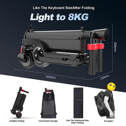 HX X6 Electric Scooter Adult 350W 7.5AH 36V 25KM/H Foldable Electric Kick E Scooter 5.5 inch Wheel EScooter For Adult Children.
