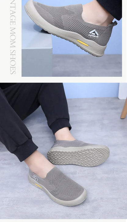 Bebealy Women's Sneaker Men Flat Shoes Casual Nonslip Men Shoes Outdoor Soft Comfortable Home Shoes Comfortable Slip-on Men Shoe.
