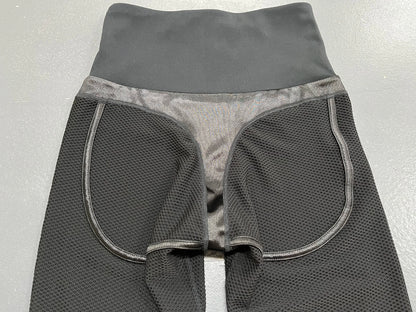 Women's Pants Gym Leggings Ultra-thin Mesh Design Yoga Sport Tights Outdoor Jogging Fitness High Waist Sweatpants.