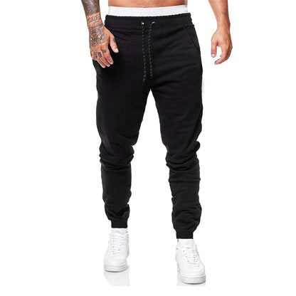 FGKKS 2023 New Loose Sport Pants Men's Slim-Fit Trend Straight Running Trouser High-Quality Design Casual Sweatpants Male.