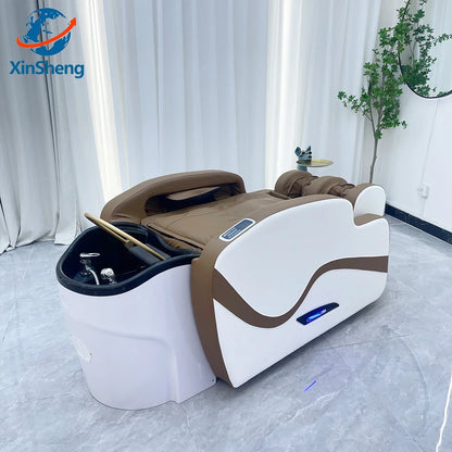 XinSheng Professionelle Elektrische Massage Bett Kopf SPA Salon Massage Tisch Haar Waschen Begasung Betten Friseur Smart Möbel
