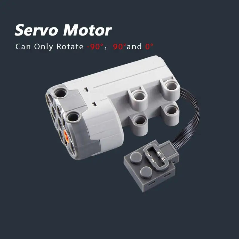 Technical Motor Battery Box Power Functions Parts IR Speed Servo Light Receiver PF APP Remote Control Car Building Blocks Bricks