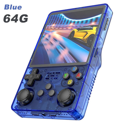 TOP Sale 4"IPS Big Screen R36S Plus Retro Handheld Game Console Linux 64-bit System RK3326 Portable Pocket ARKOS 2.0 R36SPLUS