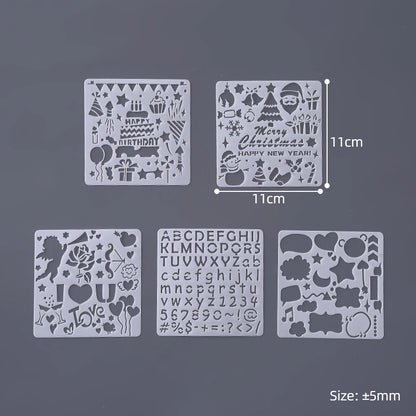 Scratch Art Paper Set 10 Sheets 5 Stencil Templates World Landmarks Animal DIY Kit Creative Painting Craft Magic Toy Kids Gift