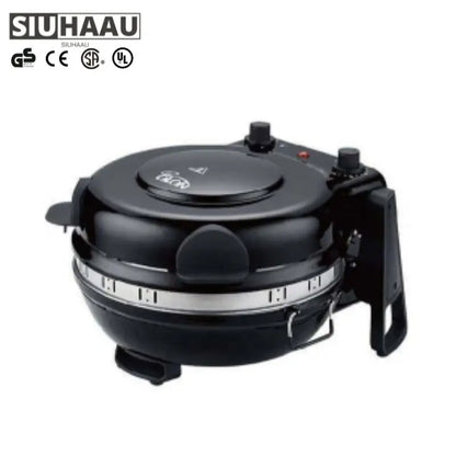 Elektrischer eingebauter Pizzaofen aus Edelstahl für den Innenbereich, Grillmaschine mit Backofen, Steinbackform