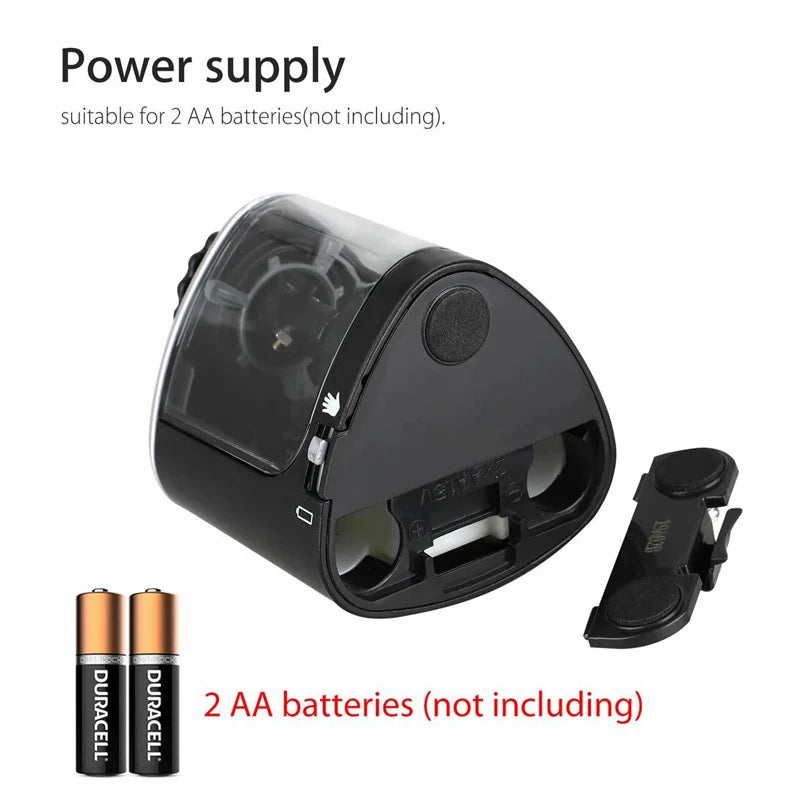 Elektrischer automatischer Bleistift spitzer für Studenten, spiralförmiger Stahl klingens chärfer für Künstler, Buntstifte für Kinder und Erwachsene.