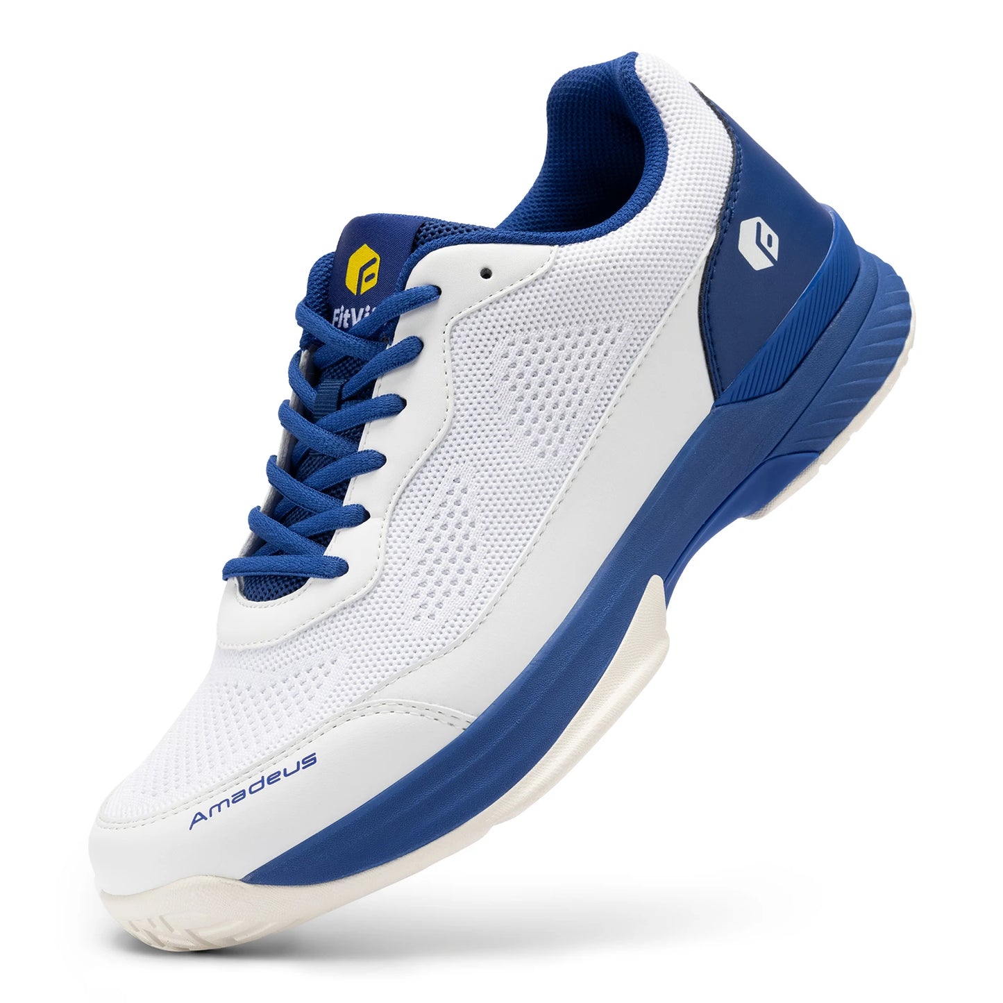 FitVille Professionelle Tennisschuhe für Herren, Soprt-Schuhe, Trainings-Sneaker, rutschfest, schweißabsorbierend, geschwollene Füße, Fußgewölbeunterstützung