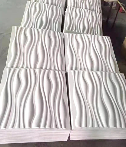 30x30cm Europe Fashion simple lines Decorative 3D Wall Panels Diamond Design 3d Wallpaper Mural Tile-Panel-Mold 3D wall sticker