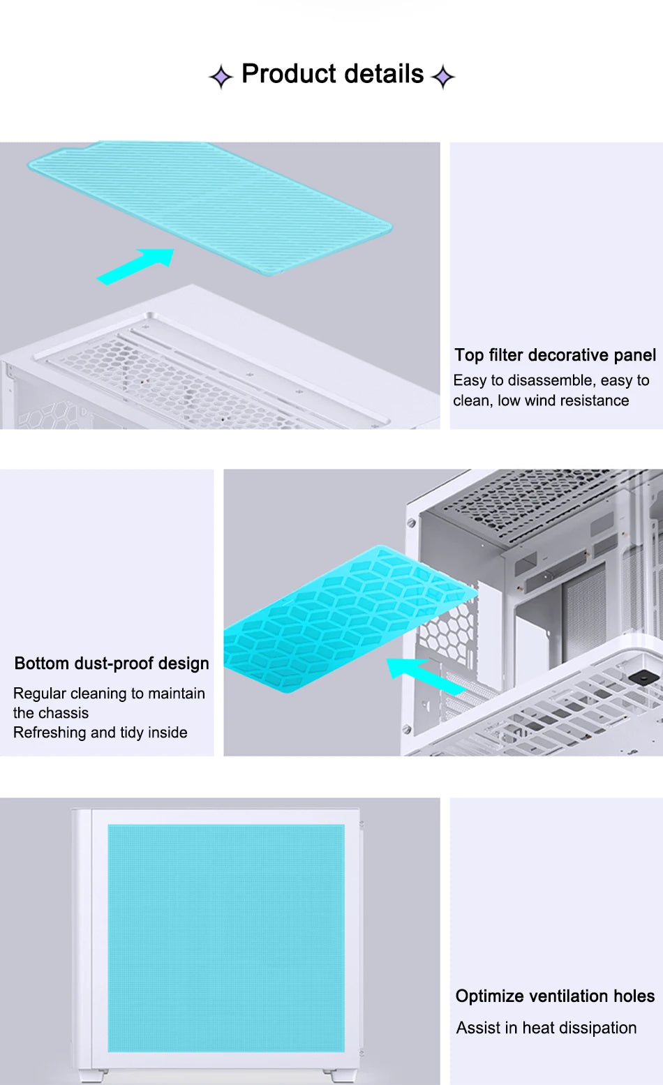 JONSBO TK-3 Desktop Chassis Curved Sea View Room Side Transparent ATX E-sports Case Double 360 Water Cooler Type-c Interface