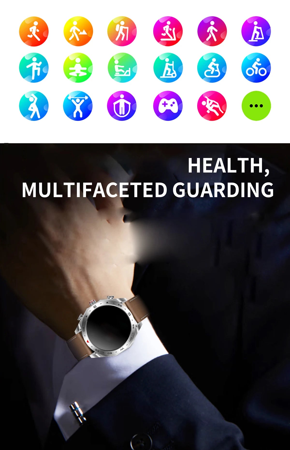 2024 New Smart Watch TWS 2-in-1 Bluetooth Earphones HIFI 9D Sound Quality Bluetooth Call For Men and Women Sports Smartwatches.