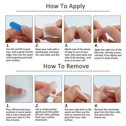 10Pcs Blurred Oval Handmade Press on Nails Simple Fake Nails Wearable Stick-on Nails False Nail 네일팁 Накладные Ногти Faux Ongle.