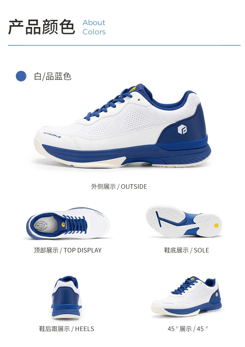 FitVille Professionelle Tennisschuhe für Herren, Soprt-Schuhe, Trainings-Sneaker, rutschfest, schweißabsorbierend, geschwollene Füße, Fußgewölbeunterstützung.