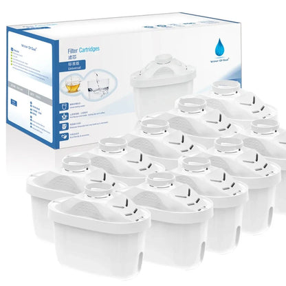 1-10PCS Water Filter Cartridge for Maxtra Reducing Limescale Chlorine Impuritie Purify Kettle Activate Carbon Water Filter