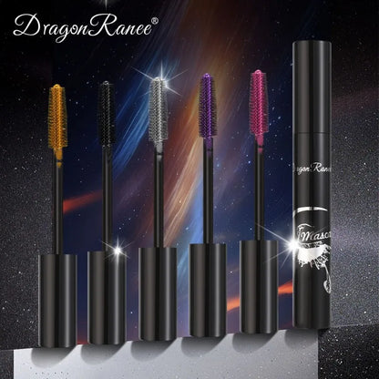 Colorful Waterproof Mascara Blue Purple Pearl Mascara Dense Eye Makeup Bronze Fine Diamond Silver Mascara Cream Cosmetics Makeup.