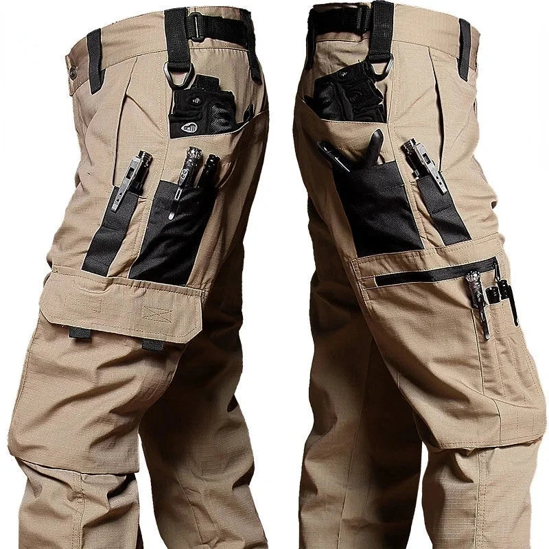 Tactical Pants Men Waterproof Waterproof pants men Combat Trousers Outdoor Multi-pocket Wear-resistant Cargo Pant.