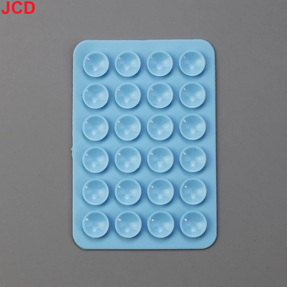 JCD 24 Square Thickened Silicone Suction Cup Suction Cups Mobile Phone Tablet Luggage Suction Cup Universal Charger Leather Case.