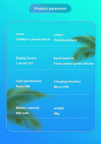 Xiaomi Kids 5G Smart Watch SOS GPS Location Video Call Sim Card Child Camera Waterproof Upgrade 2025For Boys Girls Add Earphone.