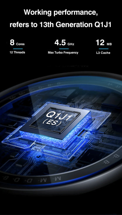 DIY Gaming Computer Motherboard with Onboard CPU 13th Core Interpose Kit Q1J1 ES 0000 8C12T DDR4 RAM LGA115X Desktop PC.