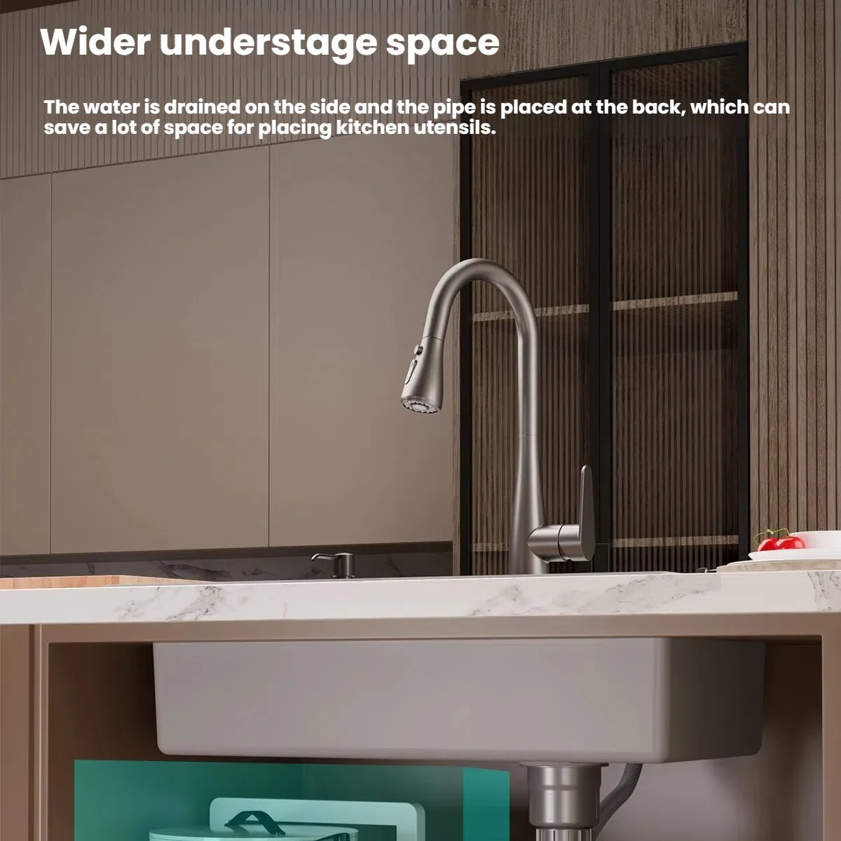 Kitchen Sink Stainless Steel Rice Grain Pattern Multifunctional Wear and Stain Resistant Large Single Slot Wash Dish Basin