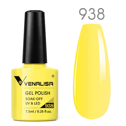 Venalisa New 7.5ml Neon Gel Nail Art Manicure Soak Off Camouflage Natural Nude Color Silicone Nail Gel Polish Lacquer Varnishes