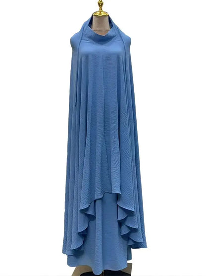 Ramadan Khimar Abaya Saudi Arabia Turkey Islam Muslim Hijab Dress Robe Femme Musulmane Prayer Clothes Abayas For Women Kebaya