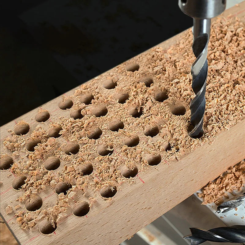 2/5/7 stücke 3/4/5/6/7/8/10mm Sechseckigen Griff Drei Spitzen holzbearbeitung Bohrer Set Holzbearbeitung Loch Reiben Power Tool