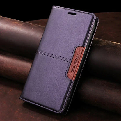 Leather Phone Case for Xiaomi Mi 14T 13T 12T 11T Pro Magnetic Flip Wallet for Mi Poco X7 X6 X5 F6 M6 Pro X3 F3 Card Wallet Cover