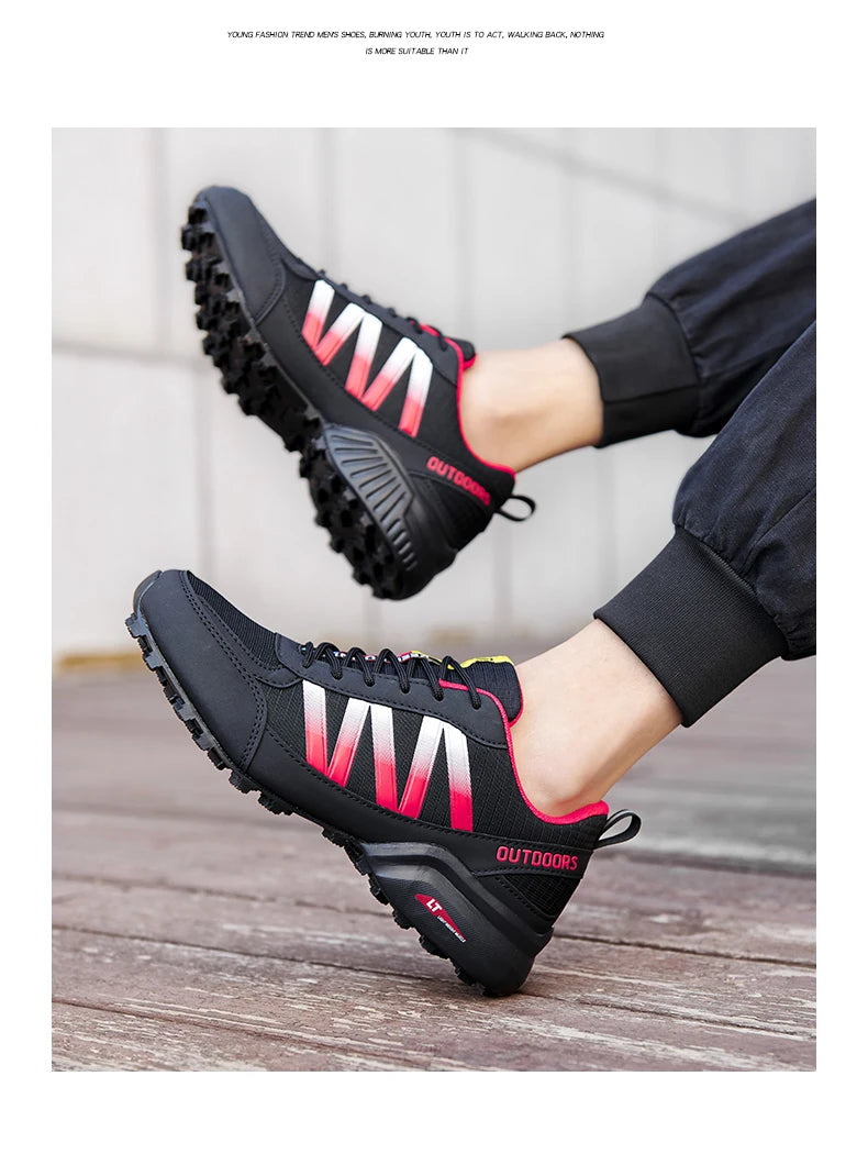 Wasserdicht Männer Wanderschuhe Outdoor Trainer Lace-up Klettern Schuhe Frauen Trekking Turnschuhe Wandern Jagd Taktische Turnschuhe.