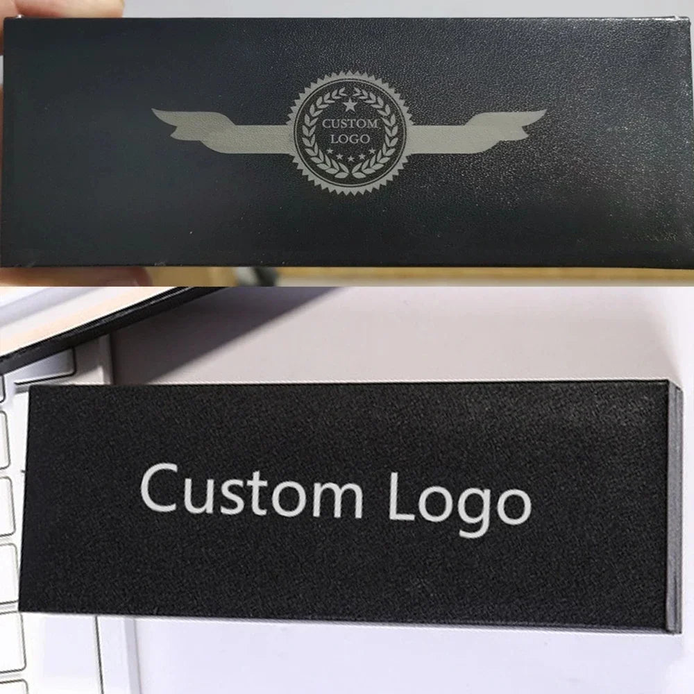 Geschenkbox-Set, Geschäftswerbung, neutraler Stift, individuelles Logo, Büro, Metall, Unterschriftenstift, Studenten-Briefpapier, Großhandel, gravierter Name.