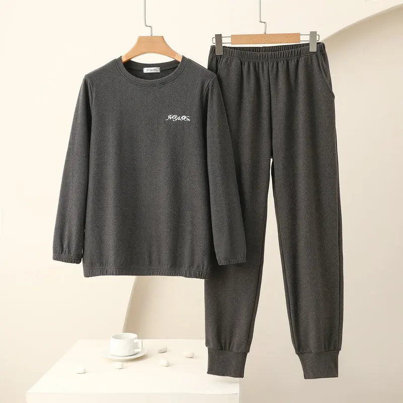 Women's Loungewear Warm Pajamas Autumn Winter New Long Sleeve Trousers House Suit Ladies Pyjamas For Women Nightie