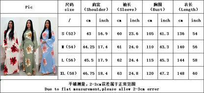 Arabesque Bell Sleeve Flowy Maxi Abaya Dress Elegant Floral Print Muslim Modest Long Dress Islamic Vacation Outfit Summer Robe.