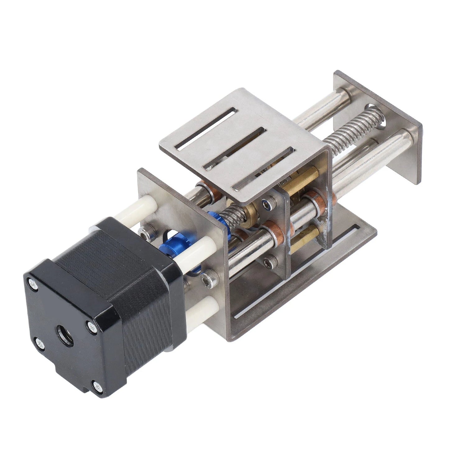 Achsen-Schiebetisch-Set, Splitter, stabile Leistung, 1,7 A, CNC-Achsen, Schiebetisch-Set, 100 mm Hub, 12 V, DIY für Holzbearbeitung